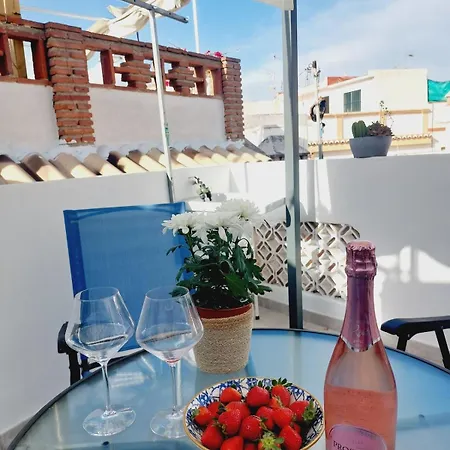 Andalusian House With Sea View In The Old Town Almunecar